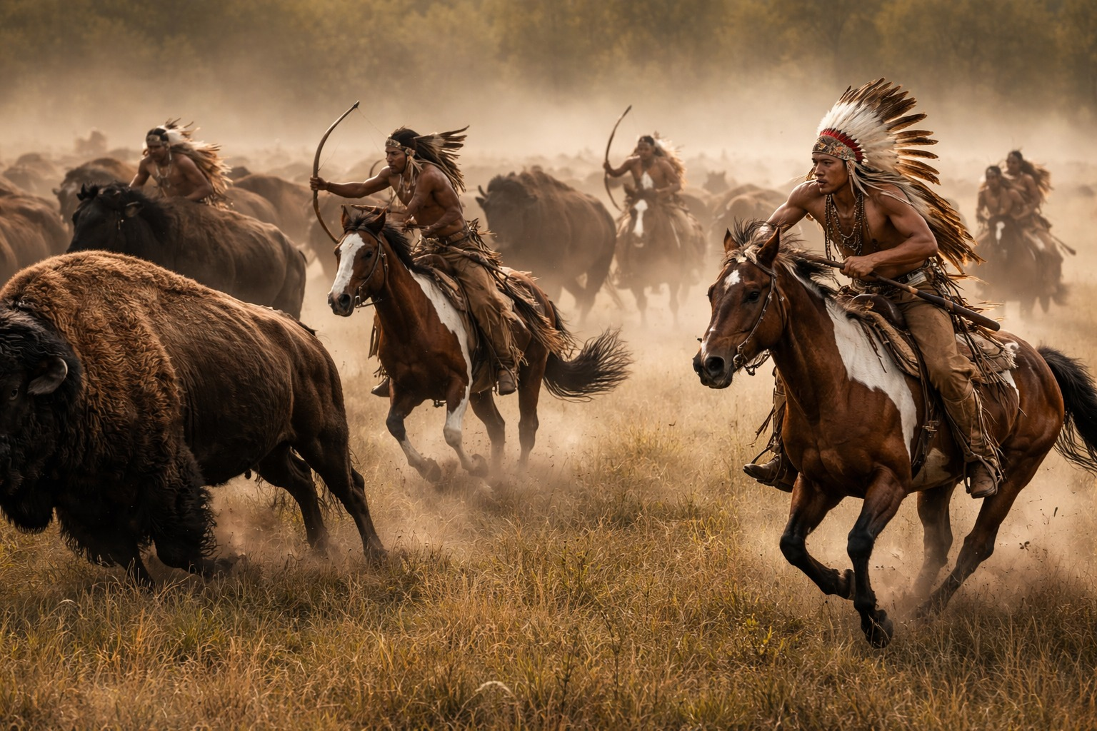 Как индейцы потеряли бизонов и женщин и чем это грозит Казахстану