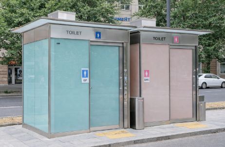 Японские общественные туалеты появились на улицах Шымкента