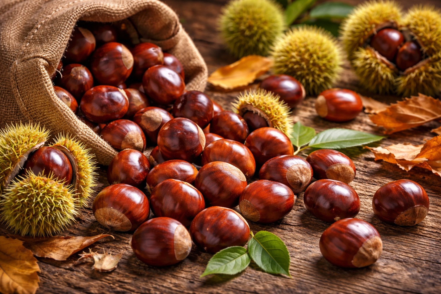 Кожура каштана оказалась полезна для профилактики рака