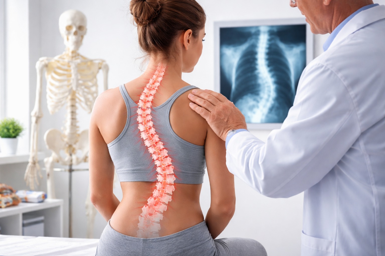 Сколиоз может довести до инвалидности