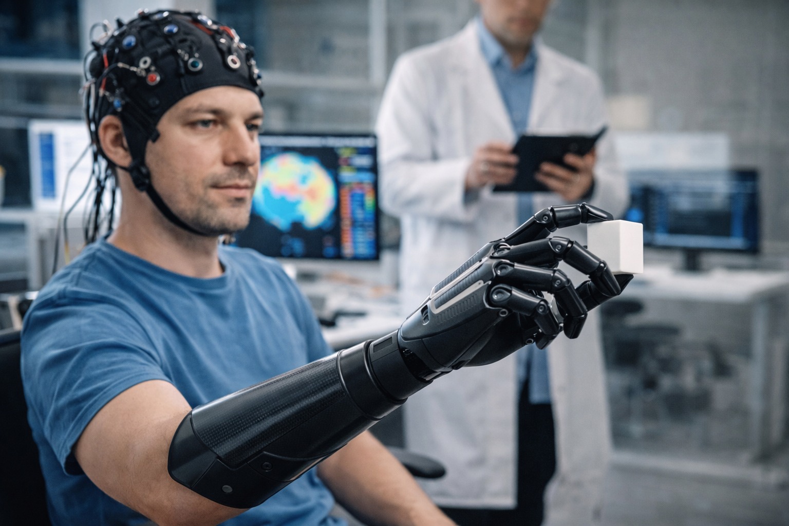 Ученые улучшили протезы, управляемые силой мысли