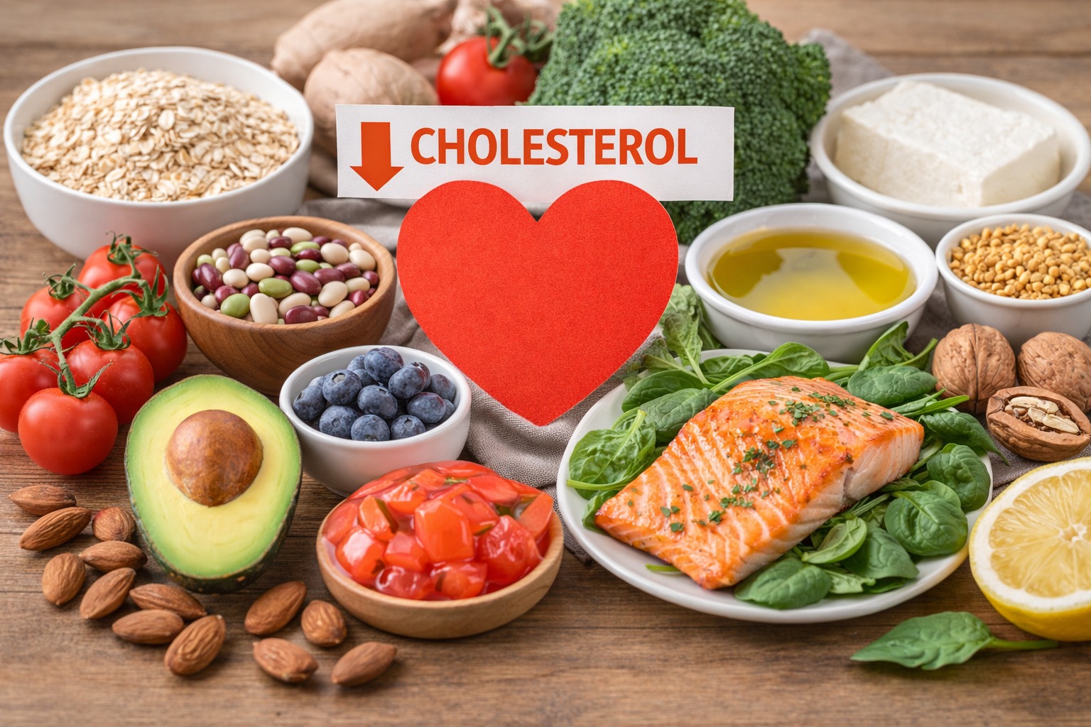 Диетолог перечислил продукты для снижения уровня холестерина