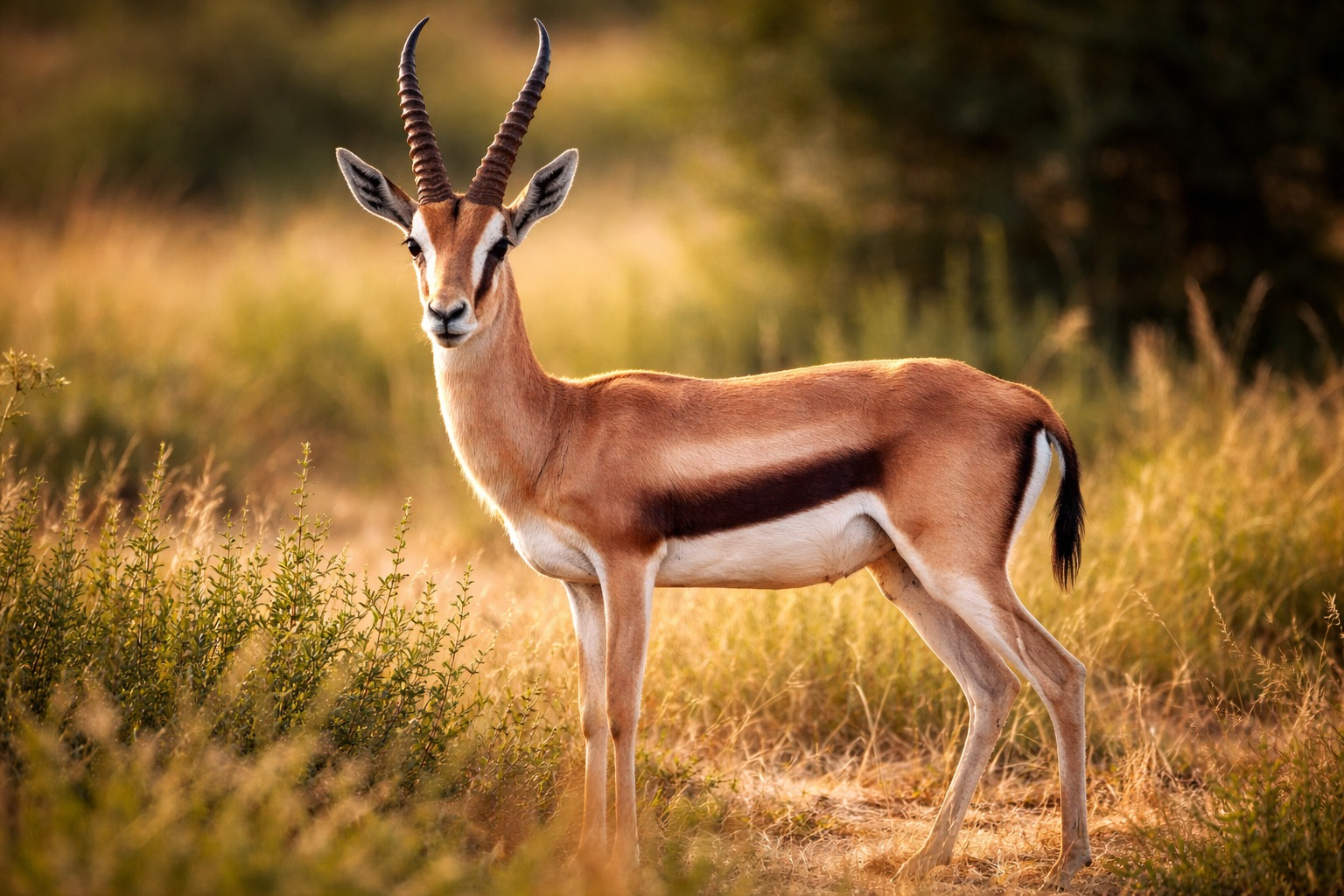 В Алматинской области застрелили краснокнижного джейрана