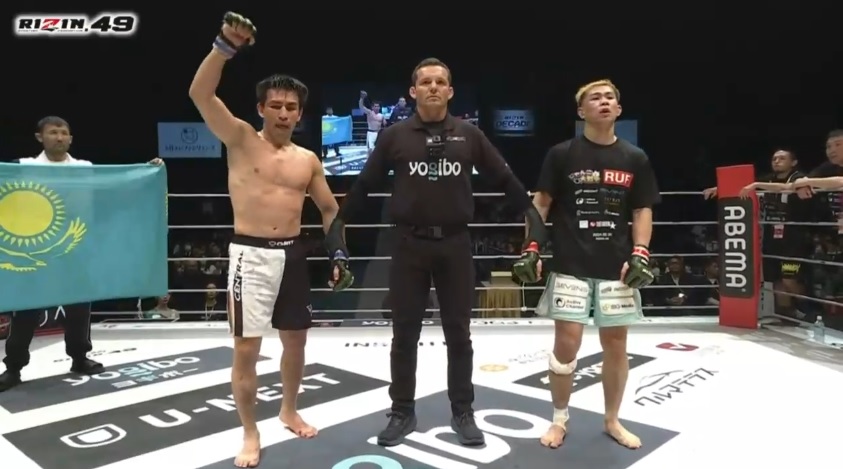 Казахстанец Каршыга Даулетбек победил японскую звезду кикбоксинга
