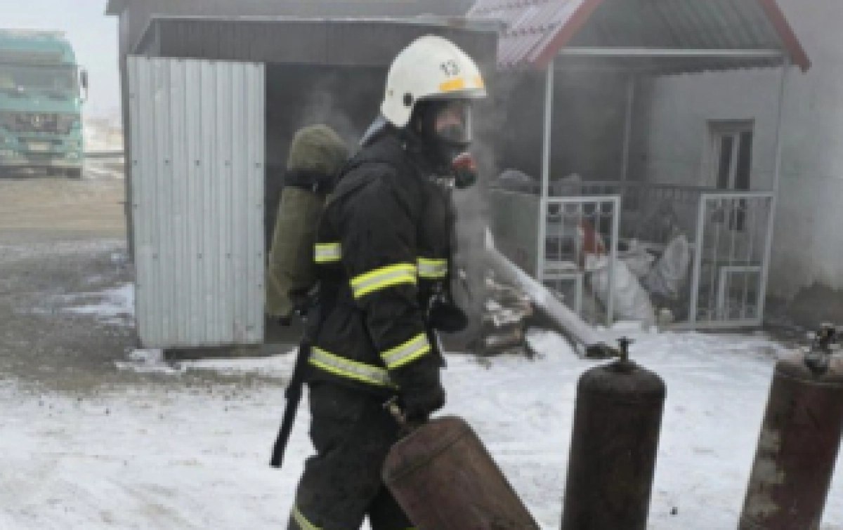 650 литров газа едва не взорвались в Павлодарской области