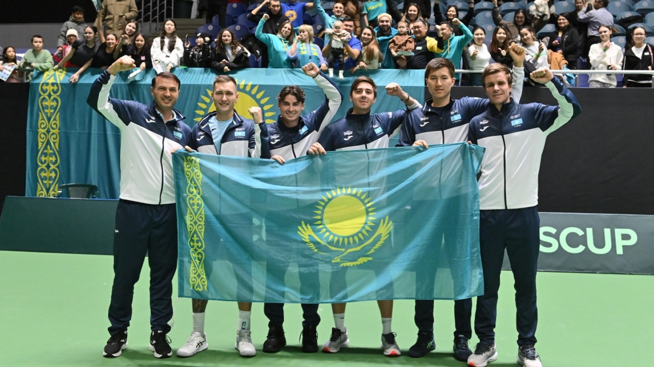 В "Кубке Дэвиса" сборная Казахстана разгромила Пакистан