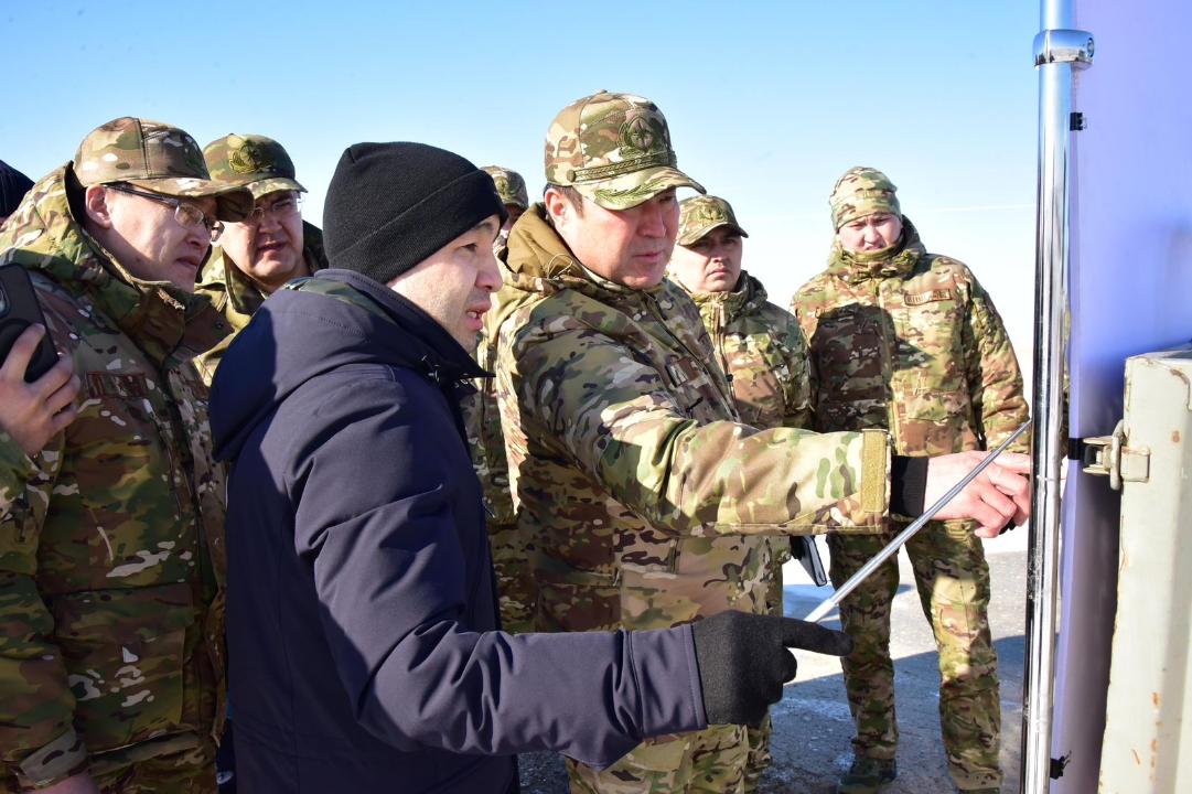 В Акмолинской области вице-министр по ЧС проверил паводкоопасные участки