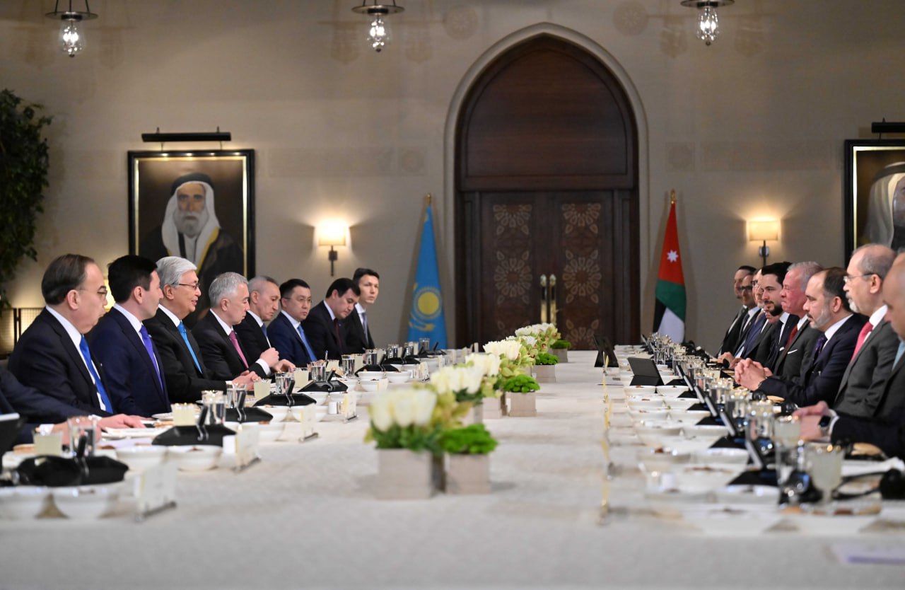 Касым-Жомарт Токаев провел переговоры с Королем Иордании Абдаллой II бен аль-Хусейном 