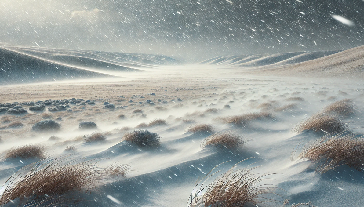 Штормовое предупреждение объявили на большей части Казахстана на понедельник