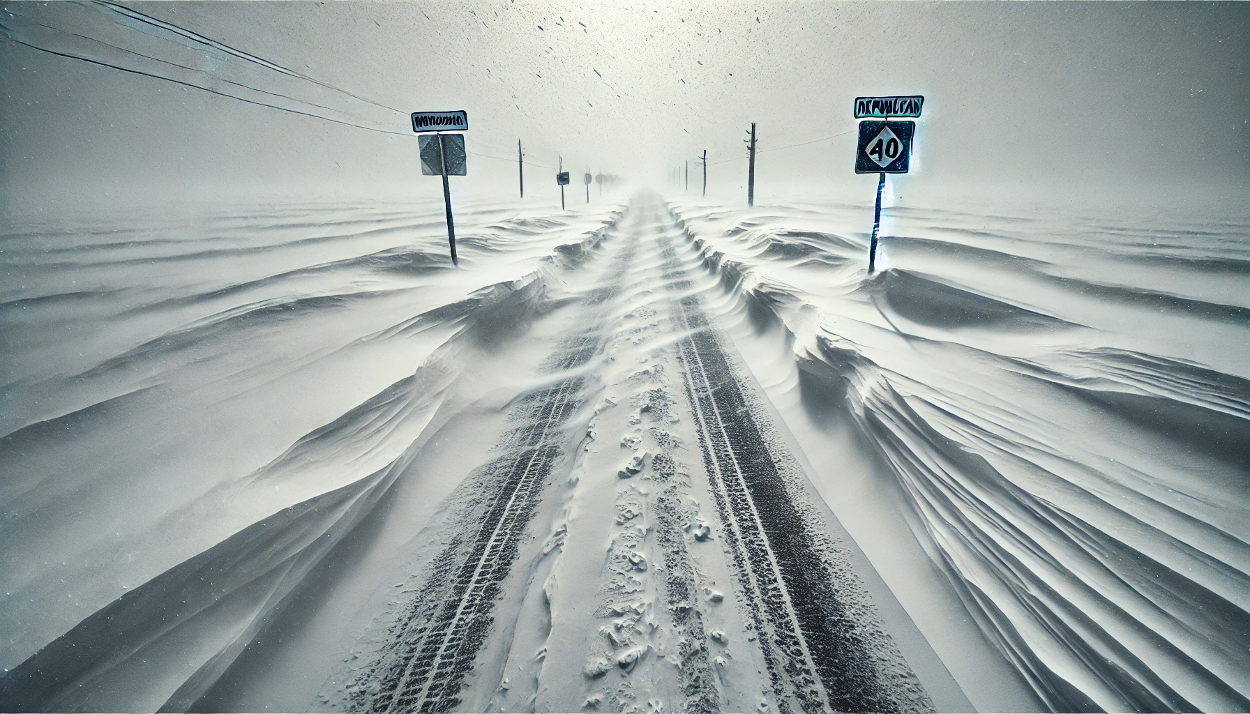 Трассу закрыли для движения в Туркестанской области