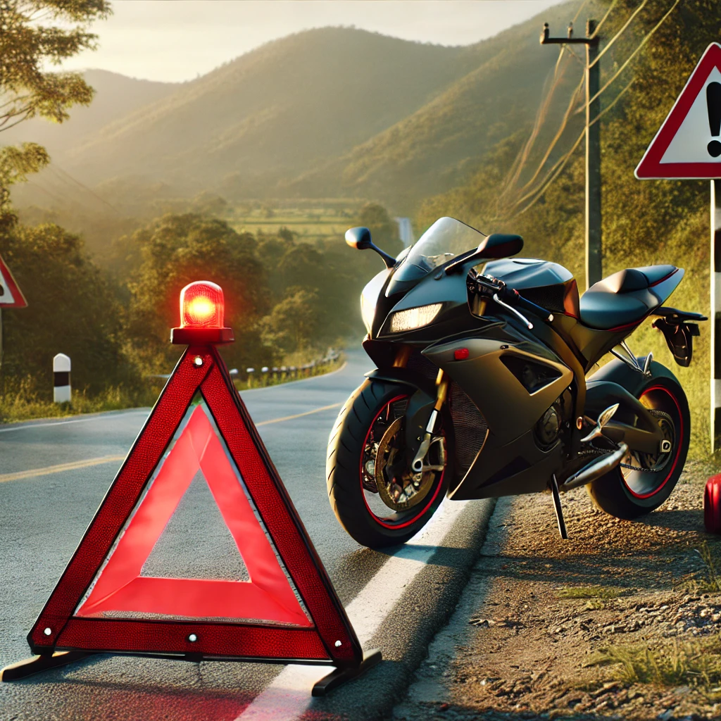 В Караганде несовершеннолетний мотоциклист не заметил бордюр и погиб