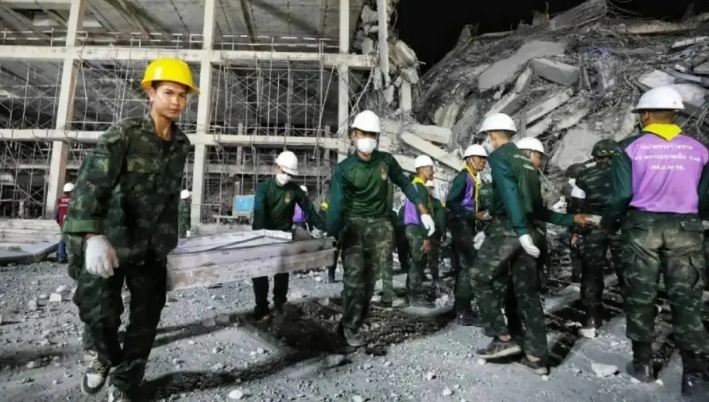 Стало известно, сколько человек погибло при землетрясении в Бангкоке