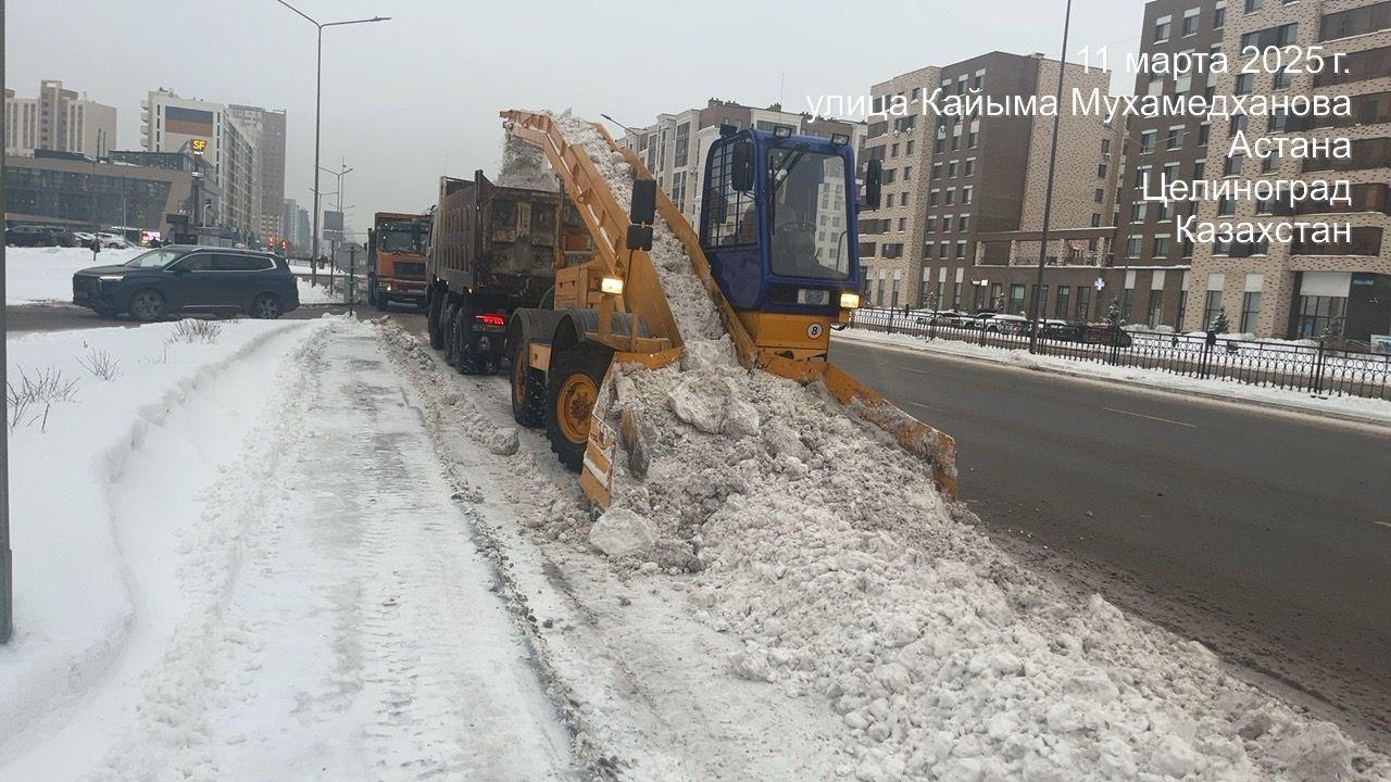 Из столицы за день вывезли почти 57 тысяч кубометров снега