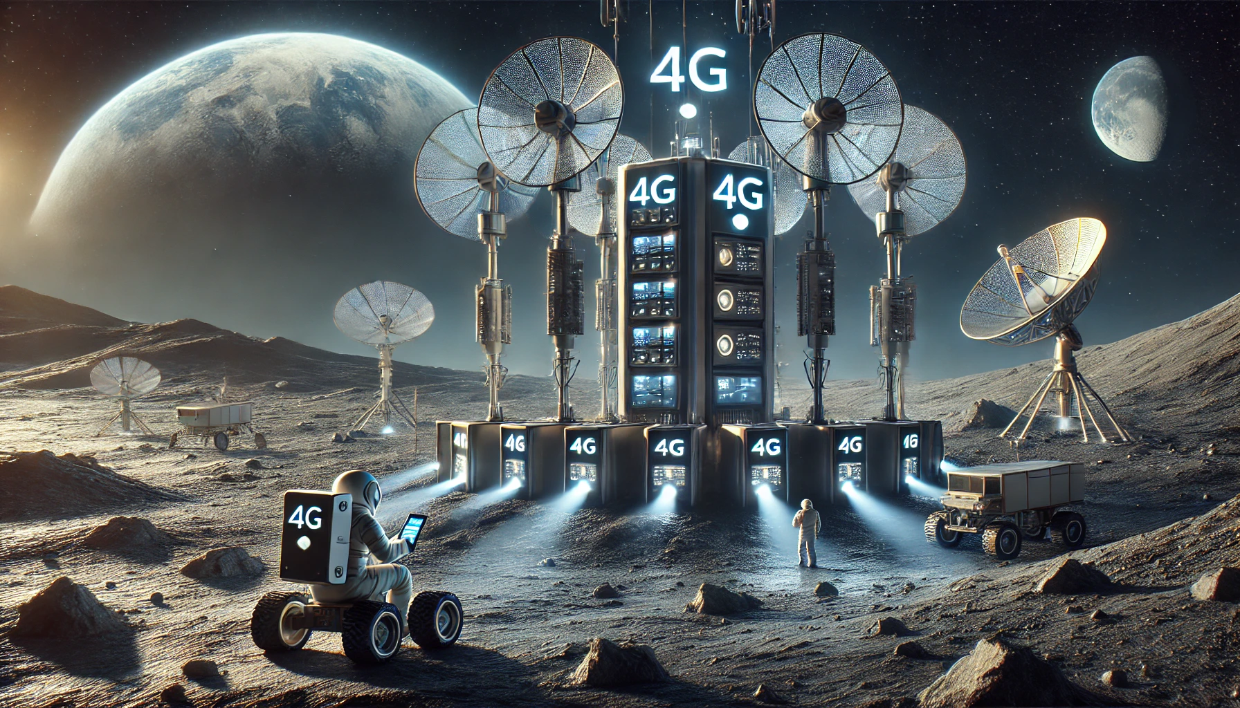 Nokia отправила 4G на Луну, однако позвонить не удалось