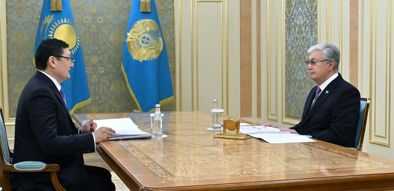 Глава государства принял акима Абайской области Берика Уали