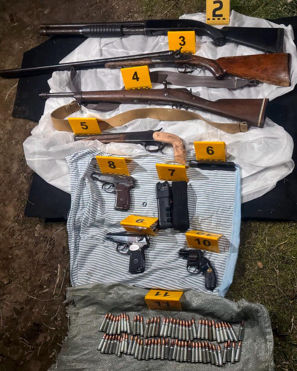 В Казахстане пресекли контрабанду оружия из-за рубежа