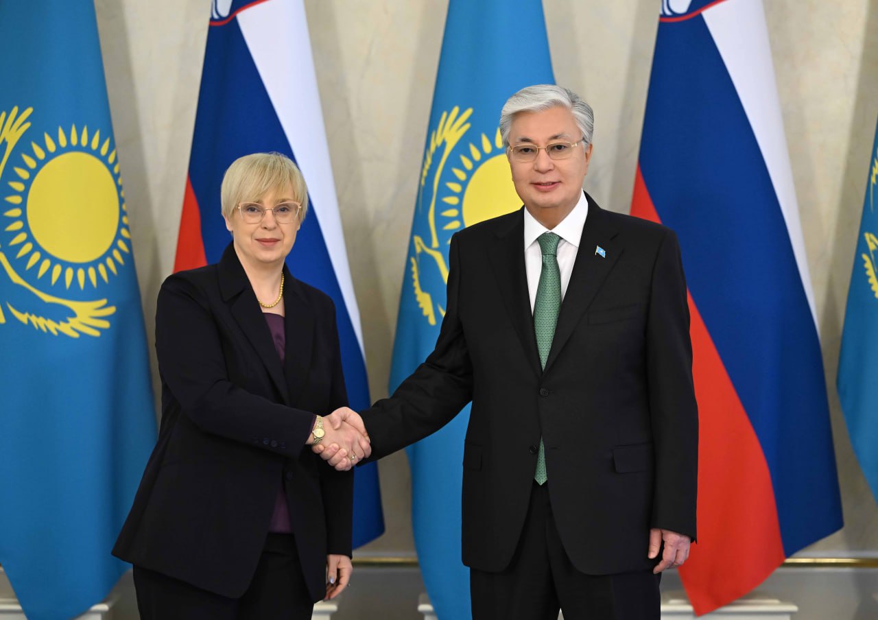 Состоялись переговоры Касым-Жомарта Токаева с Наташей Пирц-Мусар в узком формате