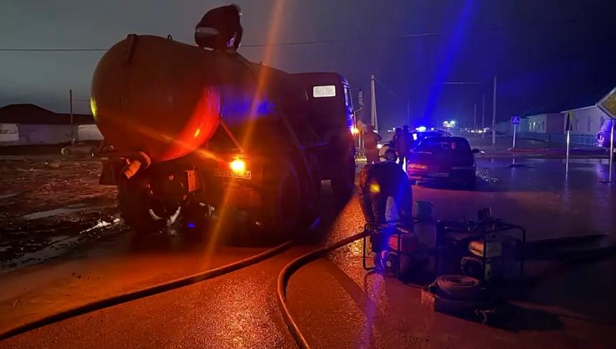 Подтопление произошло в одном из населенных пунктов Кызылординской области