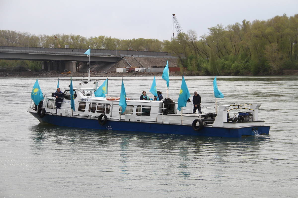 C 1 мая в Усть-Каменогорске запустят речные трамвайчики