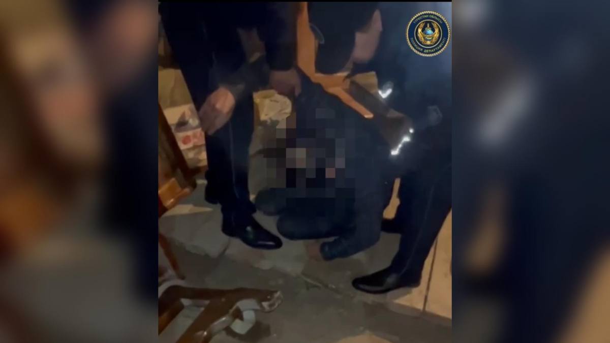 В Туркестанской области семейная ссора едва не обернулась трагедией