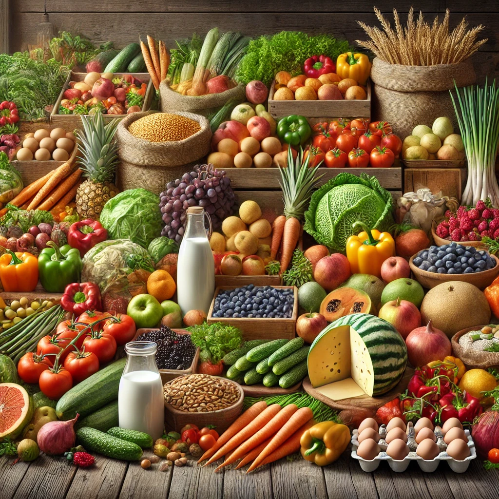 Глава государства побывал на выставке сельскохозяйственной продукции