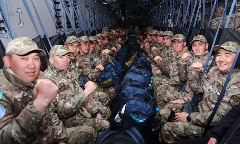 Казахстанские миротворцы сменили контингент на Голанских высотах