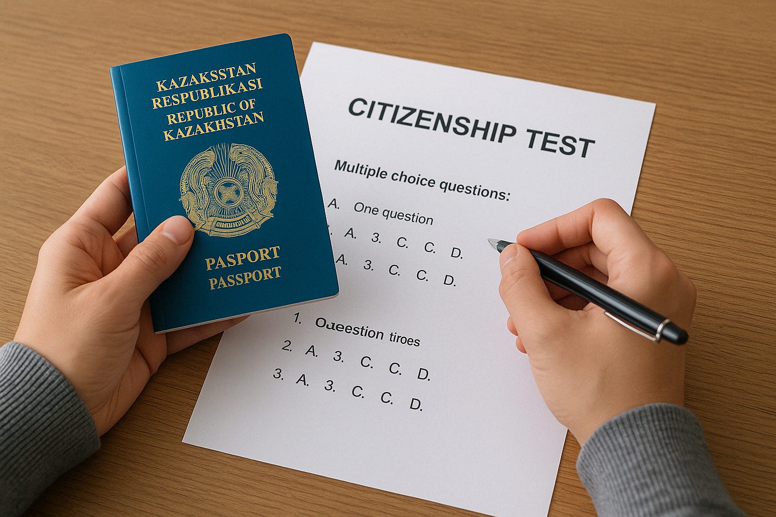 Стала известна дата тестирования для претендентов на получение гражданства Казахстана