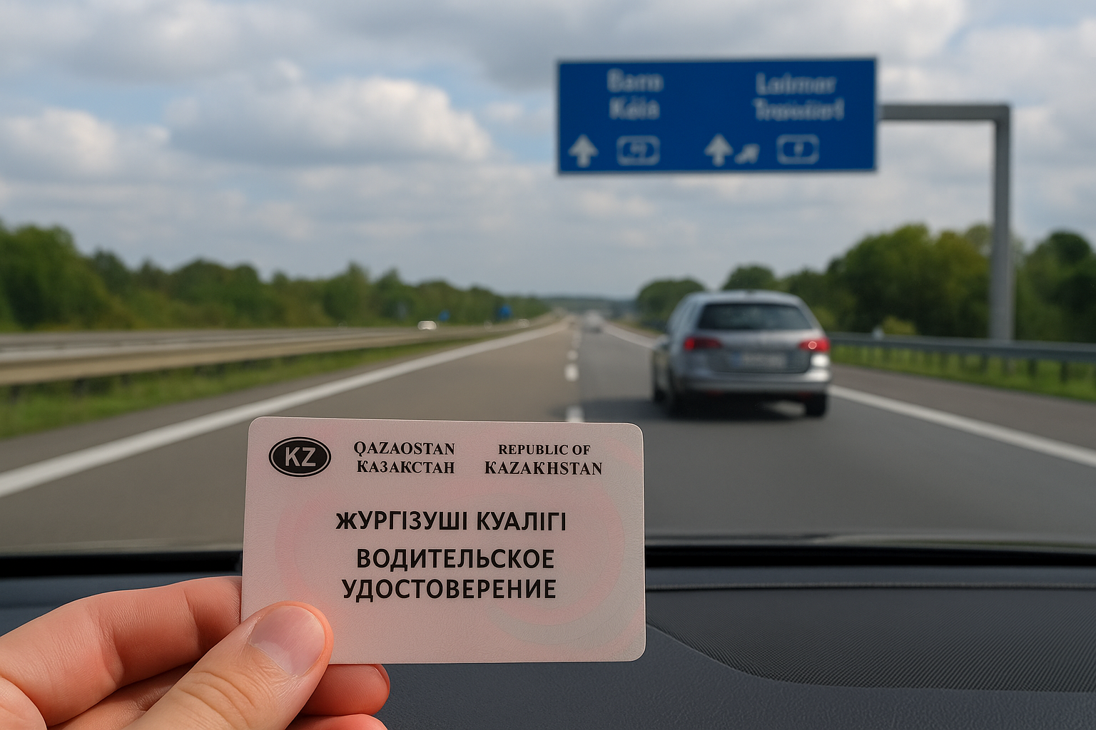 В каких странах признаются водительские удостоверения, выданные в Казахстане