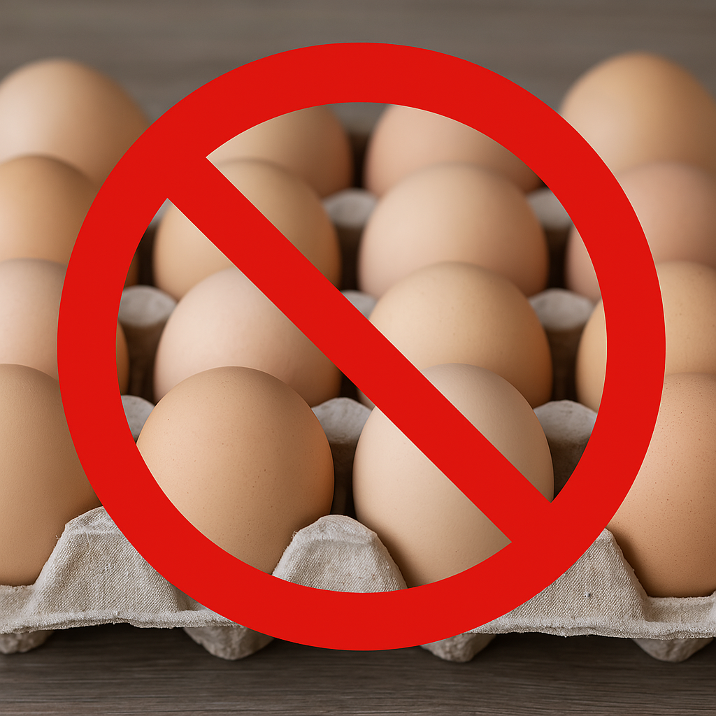 Казахстан временно приостановил ввоз куриных яиц сроком на полгода