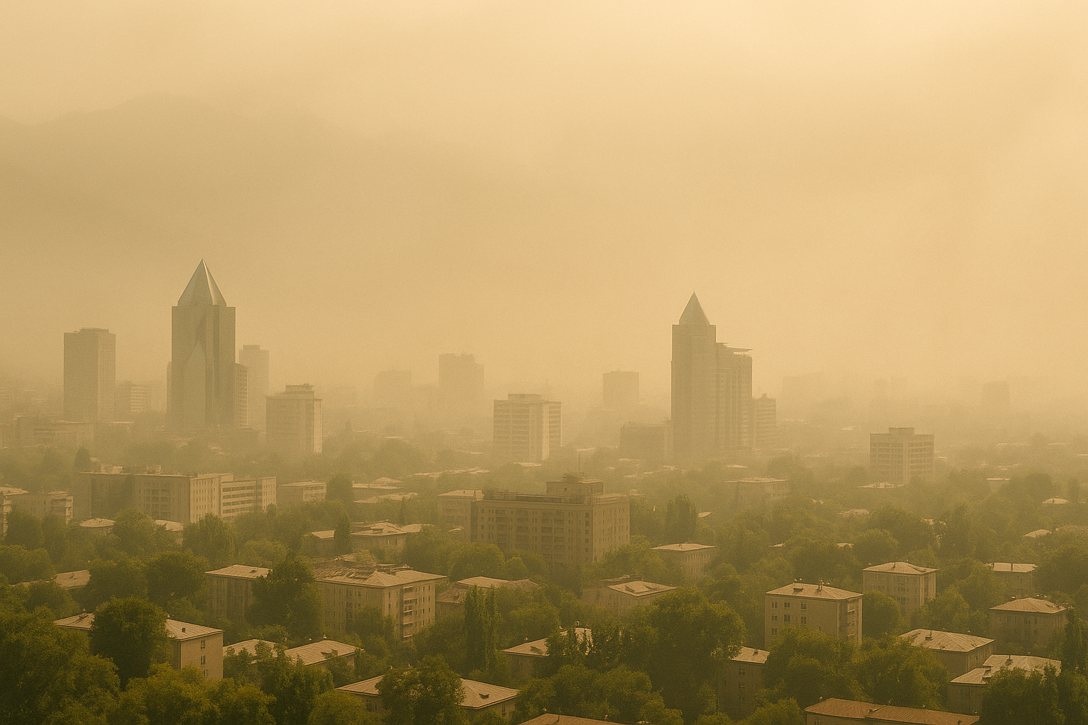 Жителей Алматы предупредил "Казгидромет"