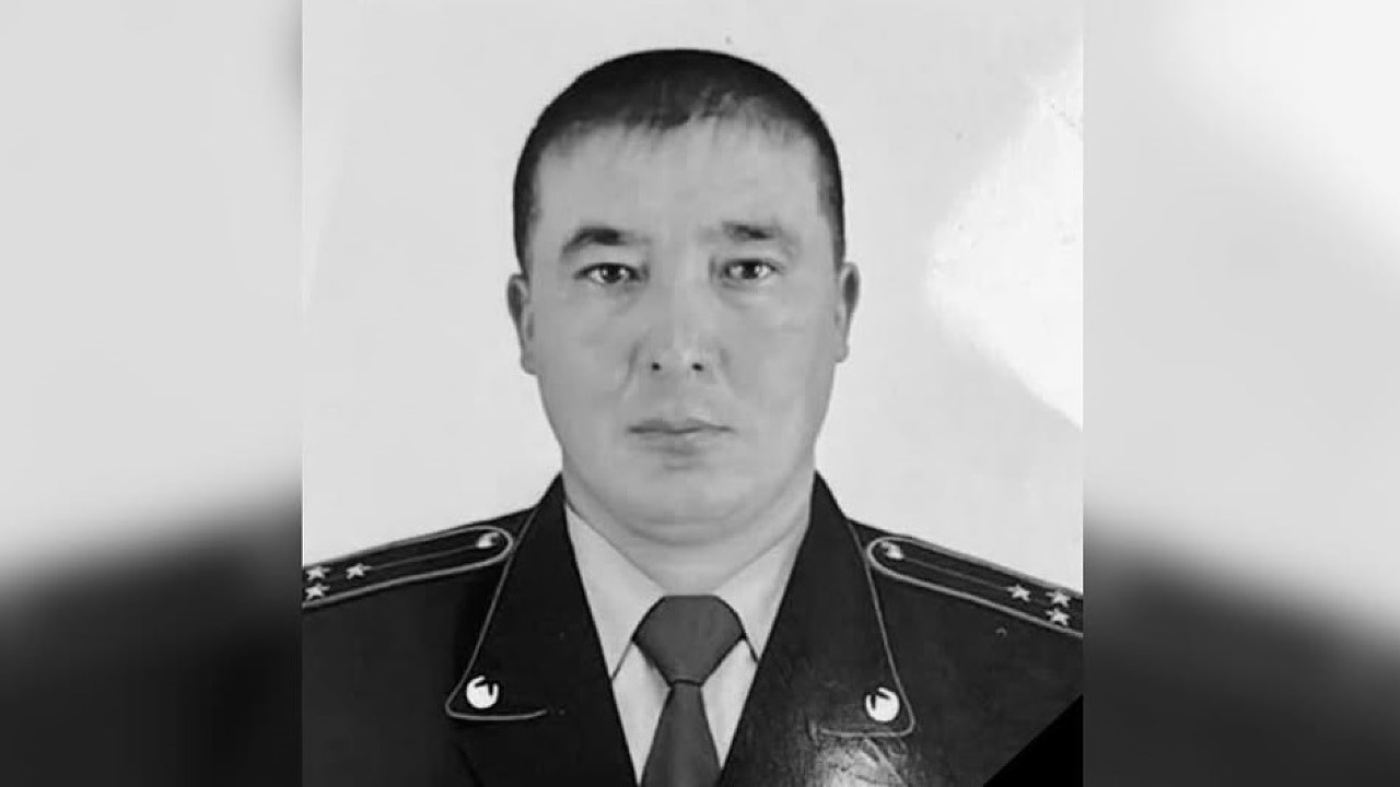В Жамбылской области полицейский погиб в ДТП