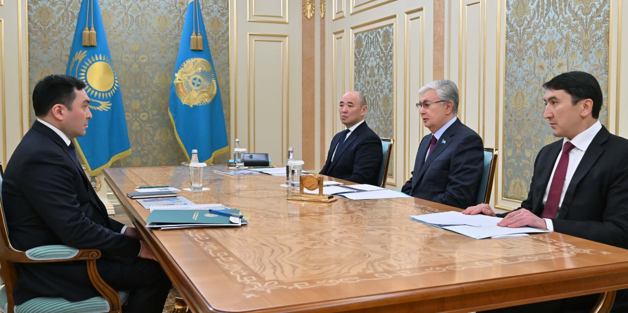Президент принял министра энергетики Ерлана Аккенженова