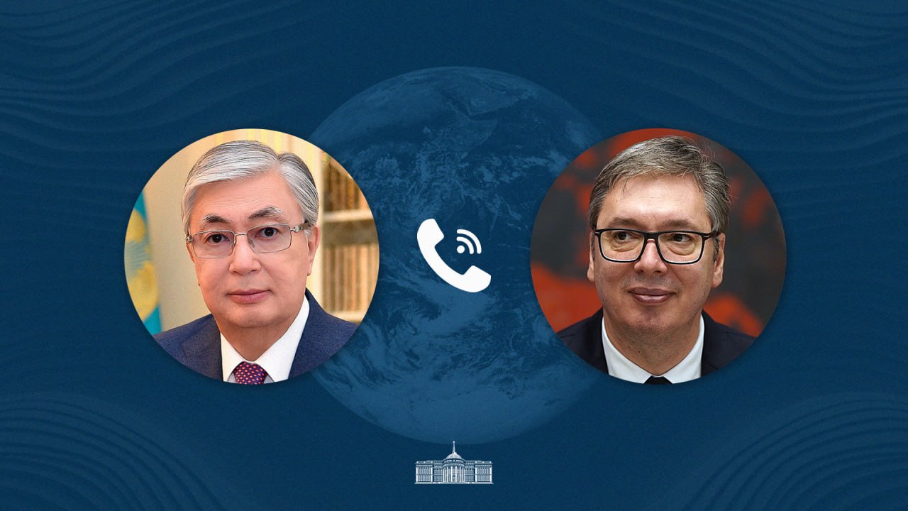 Состоялся телефонный разговор Токаева с президентом Сербии Александром Вучичем
