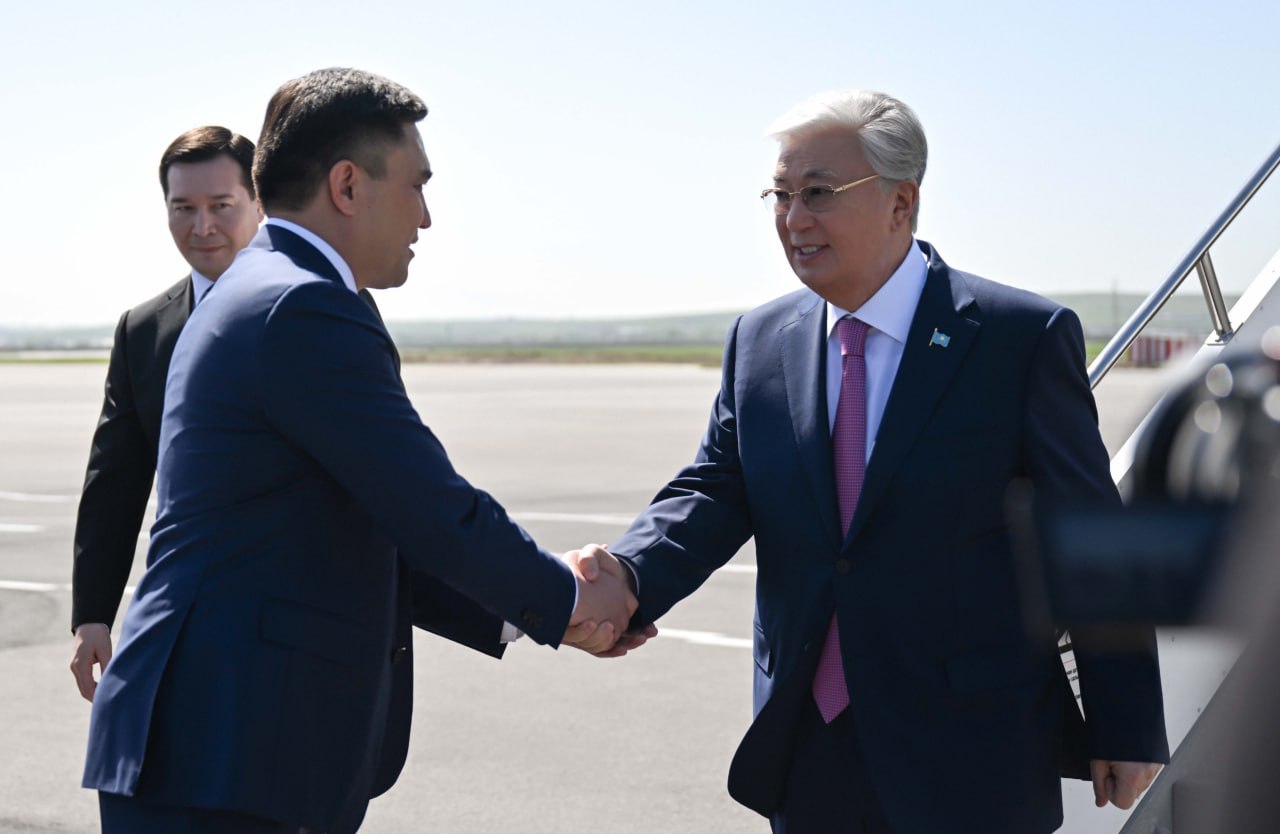 Президент прибыл в Шымкент