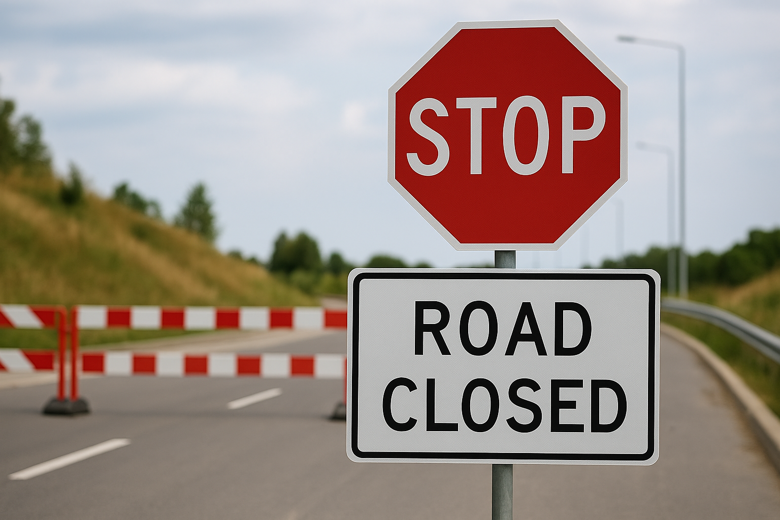 В связи со строительством LRT планируется перекрытие объездной дороги Астаны