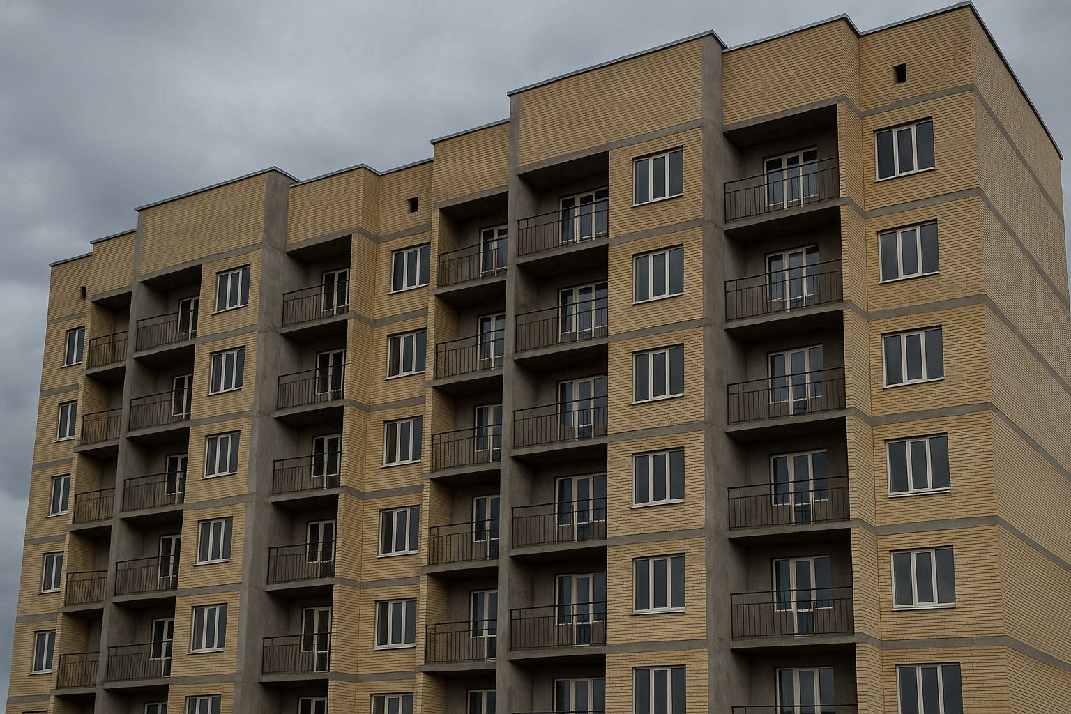 Жители Петропавловска боятся разрушения новой многоэтажки