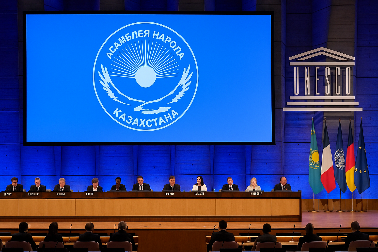 В Париже в Штаб-квартире ЮНЕСКО состоялась презентация деятельности АНК по укреплению общенационального единства