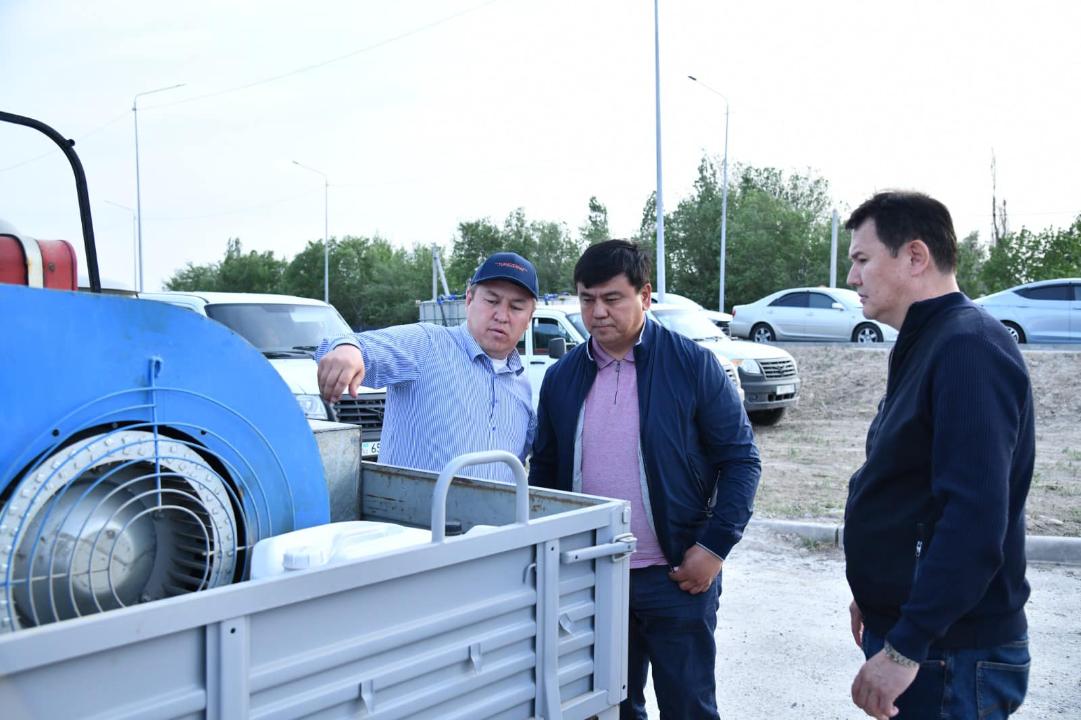 Борца с мошкарой наказали в Туркестанской области