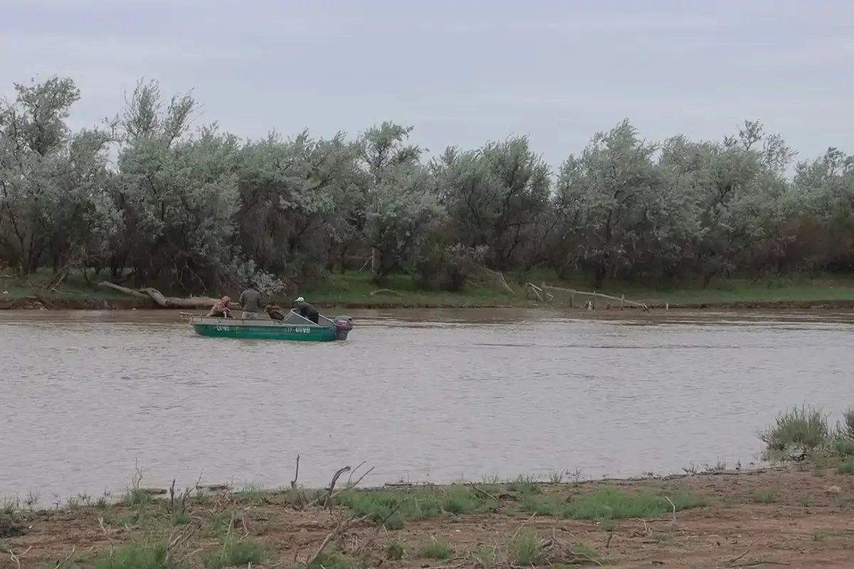 В Атырау ищут упавшего в реку 17-летнего подростка