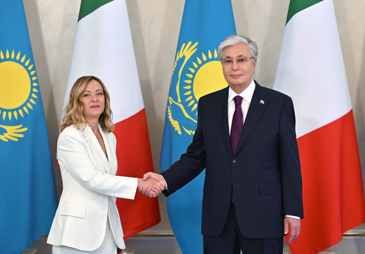 Касым-Жомарт Токаев и Джорджа Мелони провели переговоры