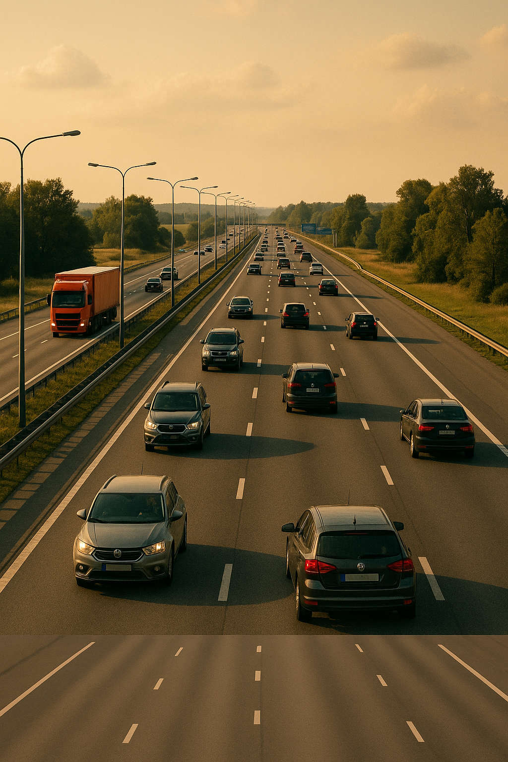 В Астане на несколько дней частично перекроют участок шоссе Коргалжын