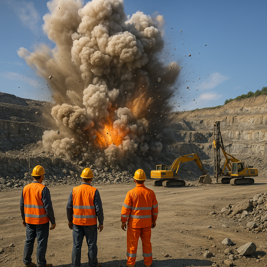 Взрывные работы проведут в ВКО в районе Бухтарминской трассы