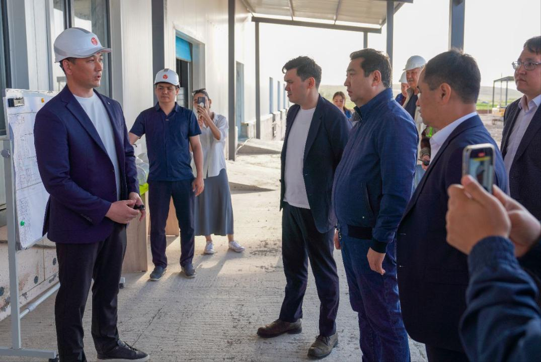 Завод по переработке мяса птицы стоимостью более 15 миллиардов тенге строится в Жамбылской области