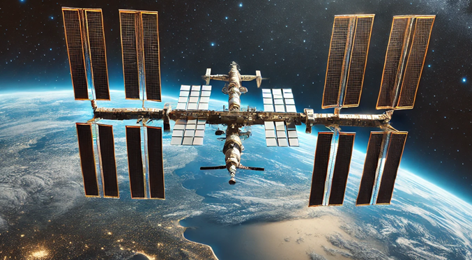 Орбиту МКС изменили из-за космического мусора
