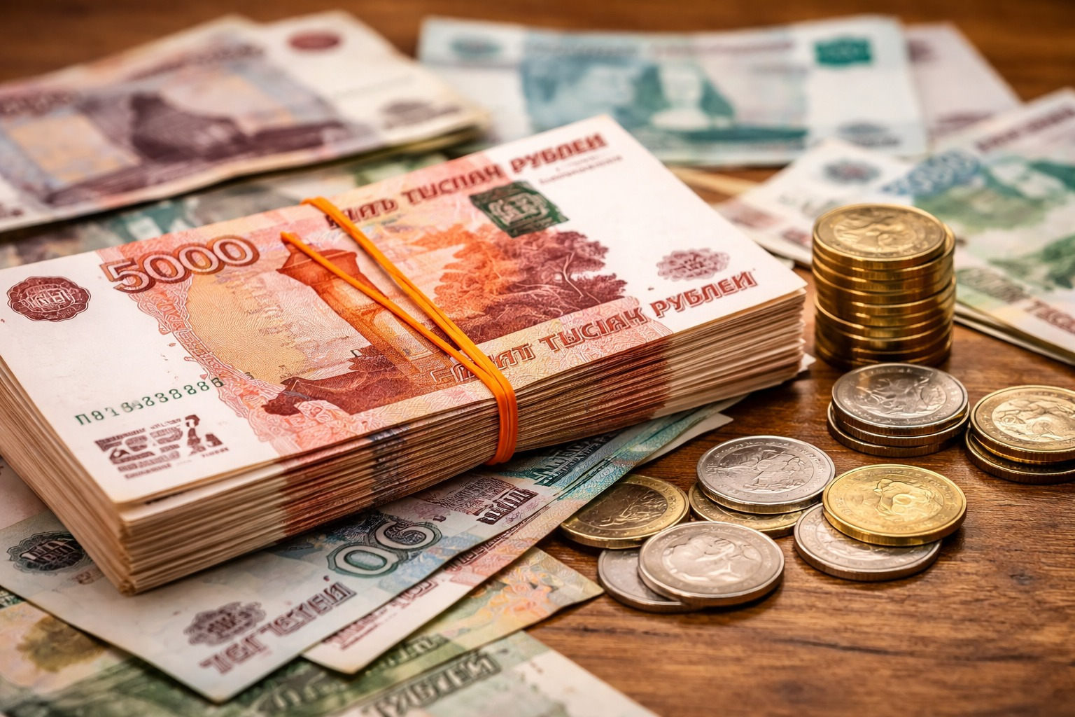 Обменники фиксируют рекордный отток наличных рублей в Казахстане