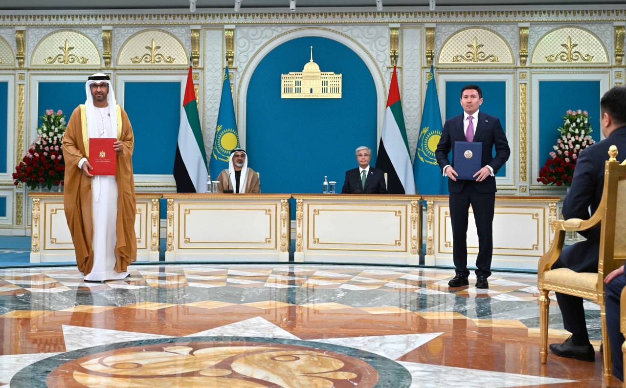 Какие документы подписали Казахстан и ОАЭ по итогам переговоров