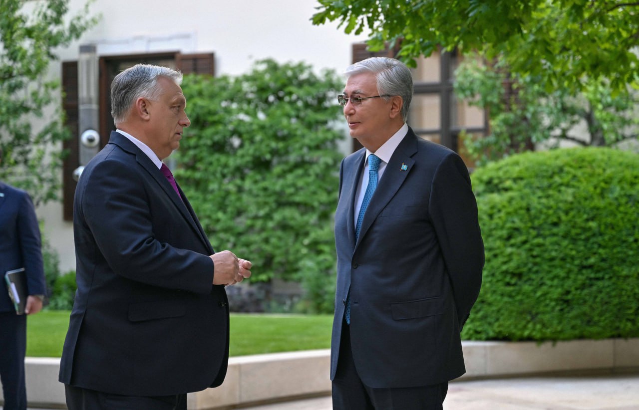 Касым-Жомарт Токаев провел переговоры с премьер-министром Венгрии Виктором Орбаном