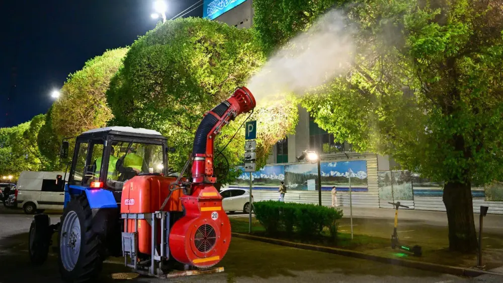 Более 2 миллионов деревьев для защиты от вредителей обработают в Алматы