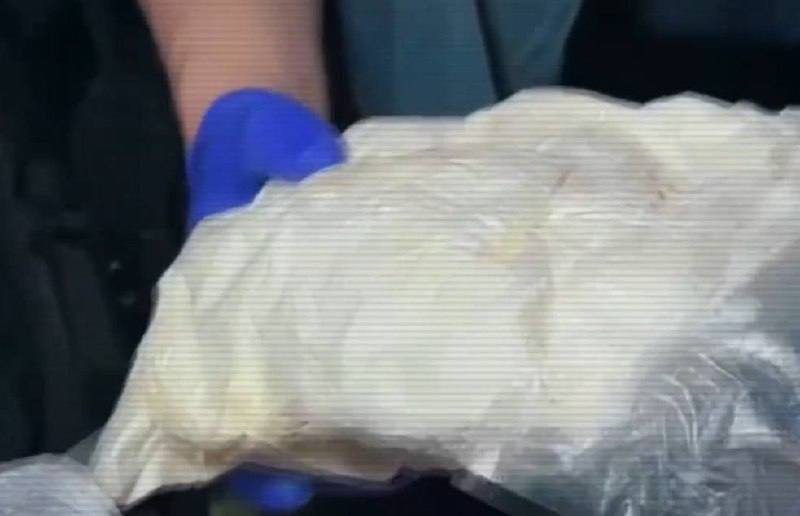 Наркокурьера задержала полиция на трассе