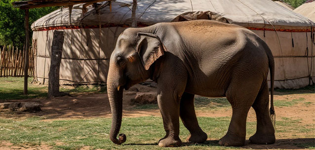 Бешбармак из слона: какая участь ждала этих животных в Казахстане